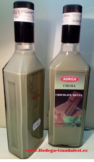 Chocolate and Mint Cream «Agrica»50 cl.