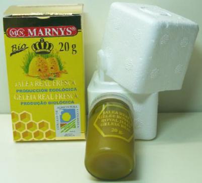ORGANIC PURE ROYAL JELLY 20 GR
