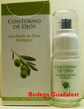 Contorno de ojos aceite oliva ecológico