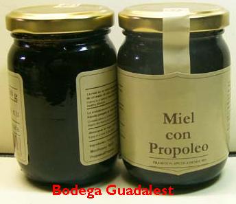 Miel con propoleo