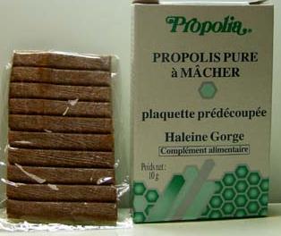 Chewable pure propolis